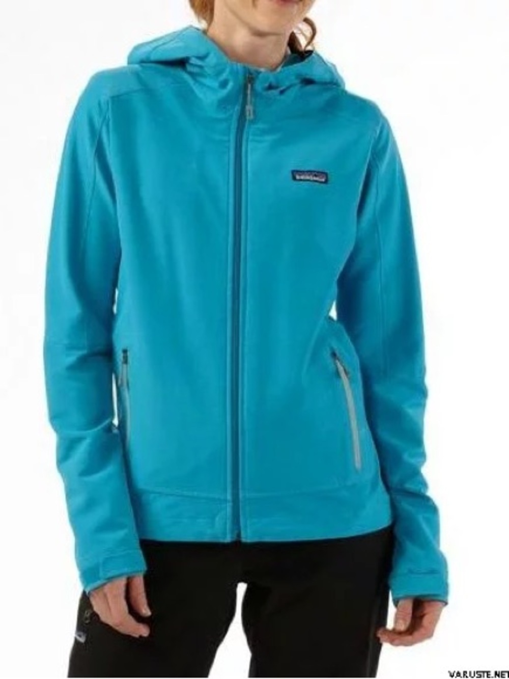 Patagonia Bright Teal Simple Guide Hooded Softshell Jacket/Waterproof